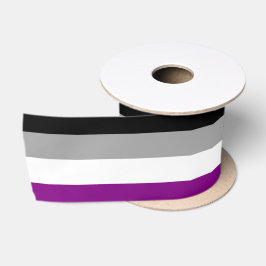 Ace-Flag (Asexualität) Satinband