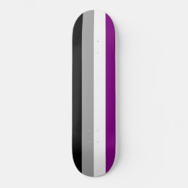 Ace-Flag (Asexualität) Skateboard