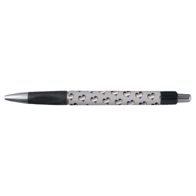 Ace Heart Pattern Pen Kugelschreiber (Vorderseite)