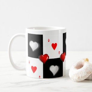 Ace Hearts Tasse
