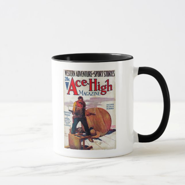 Ace High Magazine Cover 2 Tasse (Rechts)