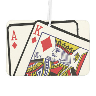 Ace & King of Diamonds 21. Geburtstag Autolufterfrischer