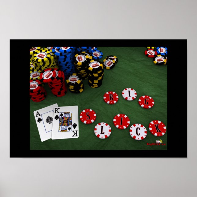 Ace King Suited - Big Slick Poster (Vorne)