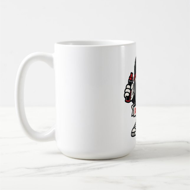 Ace of Diamonds Street Mascot — High-Roller Editio Kaffeetasse (Links)