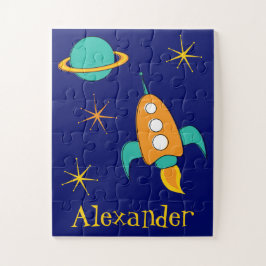 Ace of Space Kleine Kinder Personalisiert Puzzle