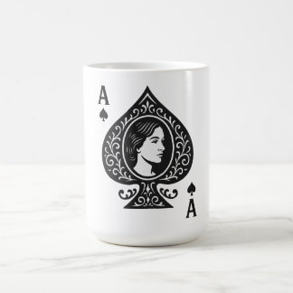 Ace of Spades - Lady Cameo Filigree Emblem Verwandlungstasse