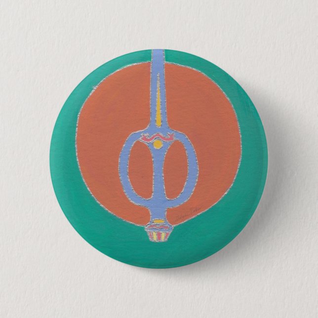 Ace of Swords Button (Vorderseite)