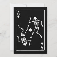 Ace Poker Card Kartenspielen Skelett