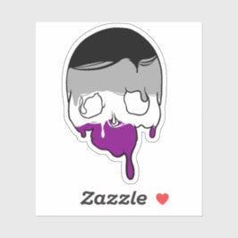 Ace Pride Driving Skull Aufkleber