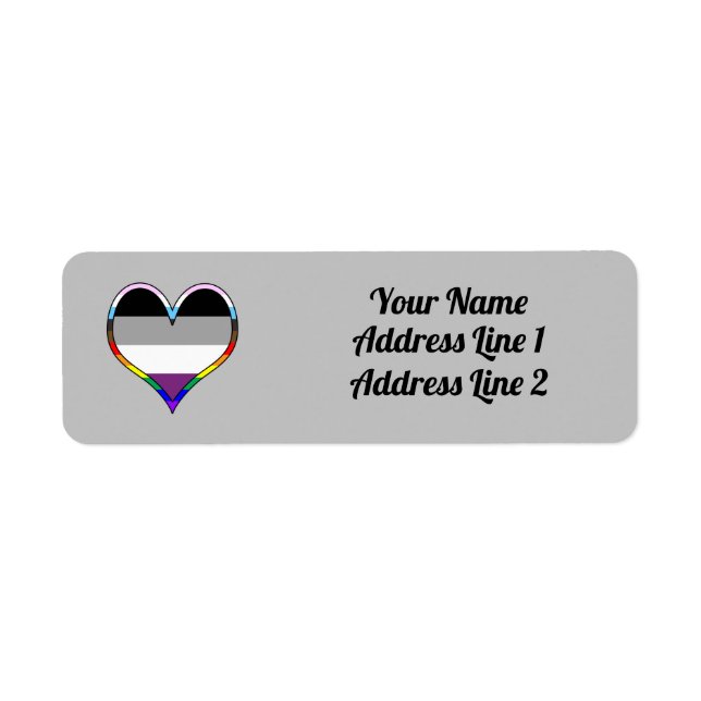 Ace Pride Heart Label (Vorne)