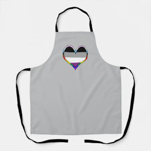 Ace Pride Heart Schürze