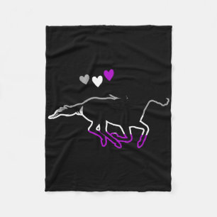Ace Pride Horseback Reitsport Aual Flag Fleecedecke
