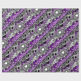 Ace Pride Squiggle Geschenkpapier
