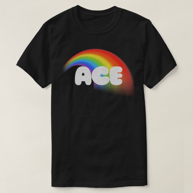 Ace Retro 70er SoftRock Fan Art T-Shirt (Design vorne)