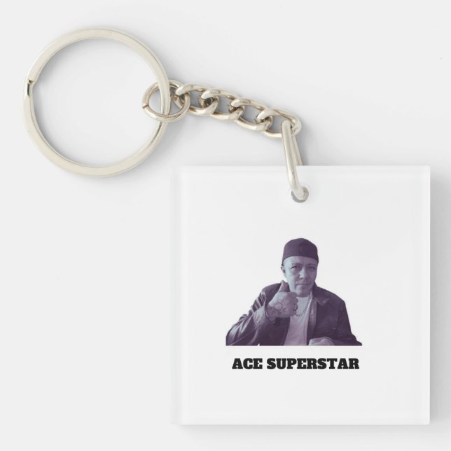 ACE SUPERSTAR. SCHLÜSSELANHÄNGER (Vorderseite)