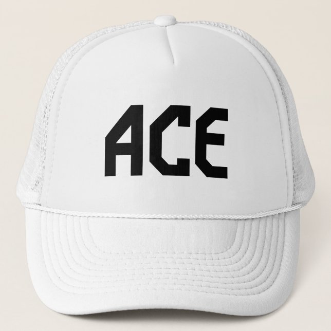 ACE Tennis Gear Truckerkappe (Vorderseite)