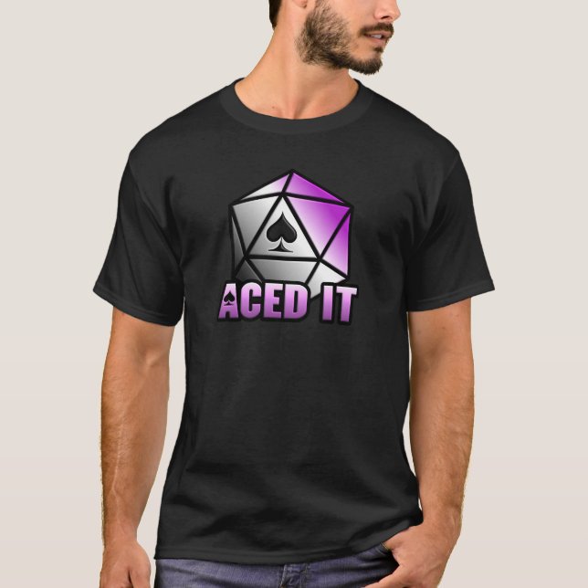 Aced It Pride T - Shirt (Vorderseite)
