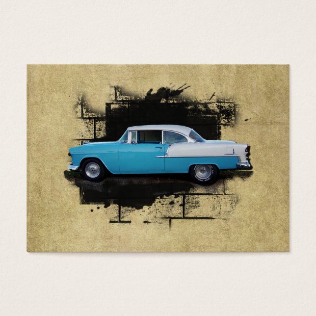 ACEO- 1955 Chevy Bel Air - Klassisches Auto - Mini (Vorderseite)