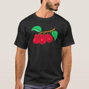 Acerola Obstkost Vegan Vegetarier T-Shirt