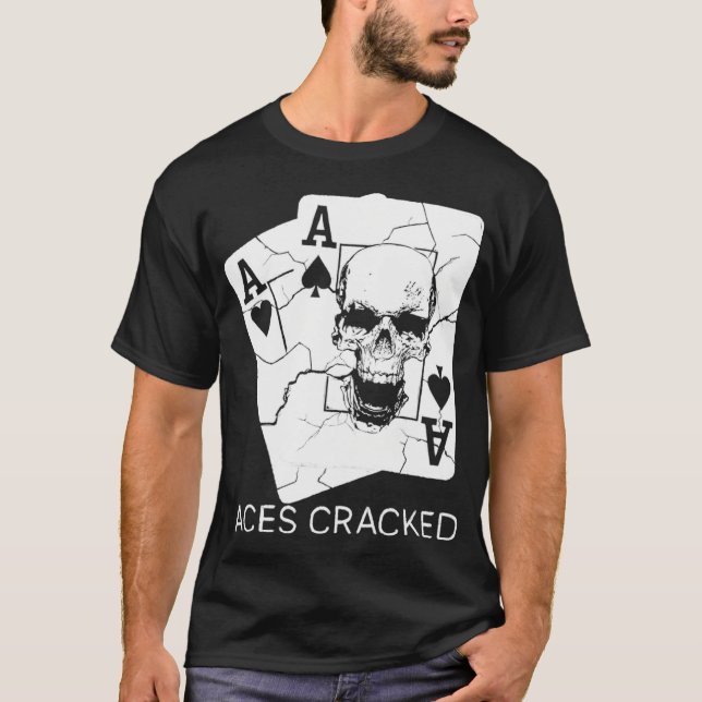 Aces Cracked T-Shirt (Vorderseite)