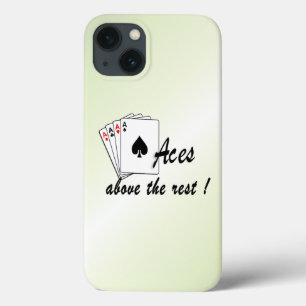 Aces oberhalb der Erholung Green Case-Mate iPhone Hülle