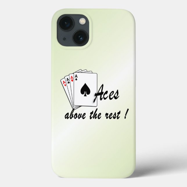 Aces oberhalb der Erholung Green Case-Mate iPhone Hülle (Rückseite)