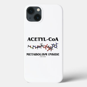 Acetyl-CoA Metabolismus Innerhalb chemischer Molek Case-Mate iPhone Hülle