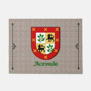 Acevado Historischer Schild auf Kobelstein Fußmatte