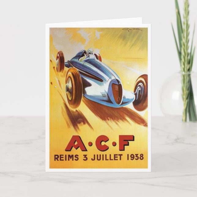 ACF Reims 3 Juillet 1938 Karte (Vorderseite)