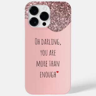 Ach, du bist mehr als genug Zitate Case-Mate iPhone 14 Pro Max Hülle