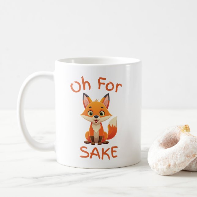 Ach du Fuchs Kaffeetasse (Mit Donut)