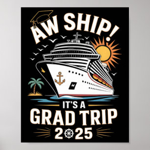 Ach du meine Güte, es ist ein Abschlussfahrt 2025 Poster