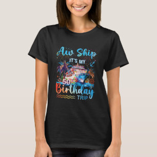 Ach du Schreck, mein 50. Geburtstag-Kreuzfahrt-Url T-Shirt