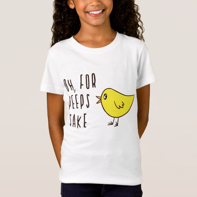 Ach für Pieps Niedlich Osterkuchen Schöne Sonne T-Shirt (Vorderseite)