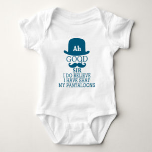 Ach guter Herr, ich glaube, ich habe meine Hose be Baby Strampler