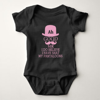 Ach guter Herr, ich glaube, ich habe meine Hose be Baby Strampler