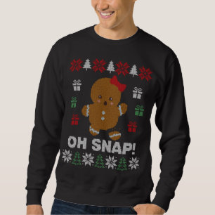Ach, nein! Gingerbrot Cookie Ugly Sweaters Sweatshirt