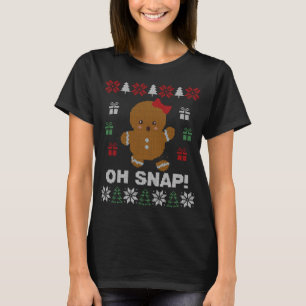 Ach, nein! Gingerbrot Cookie Ugly Sweaters T-Shirt
