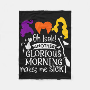 Ach schau noch ein glorreicher Morgen macht mich k Fleecedecke