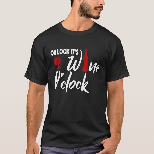 Ach schau sein weinhartes Shirt an (Vorderseite)