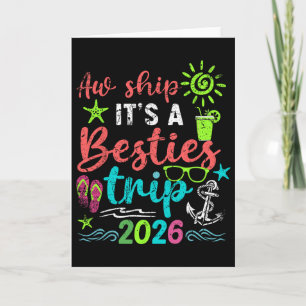 Ach, Schiff, es ist ein Mädchen-Trip 2026 Kreuzfah Karte