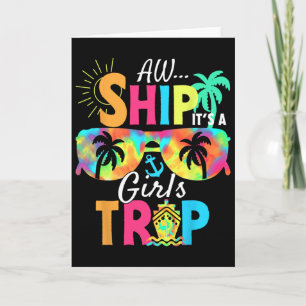 Ach Schiff! Es ist eine Mädchen-Kreuzfahrt 2025 Ur Karte