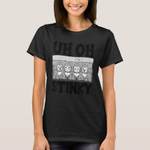 Ach, stinky Niedlicher Affe für Männer Weibliche T T-Shirt