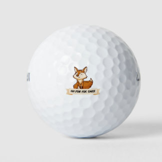 Ach um des Fuchs willen Golfball