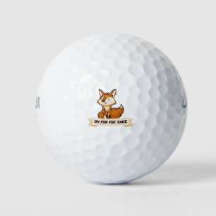 Ach wegen Fuchs Golfball