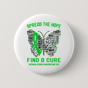 Achalasia Awareness Month Ribbon Geschenke Button