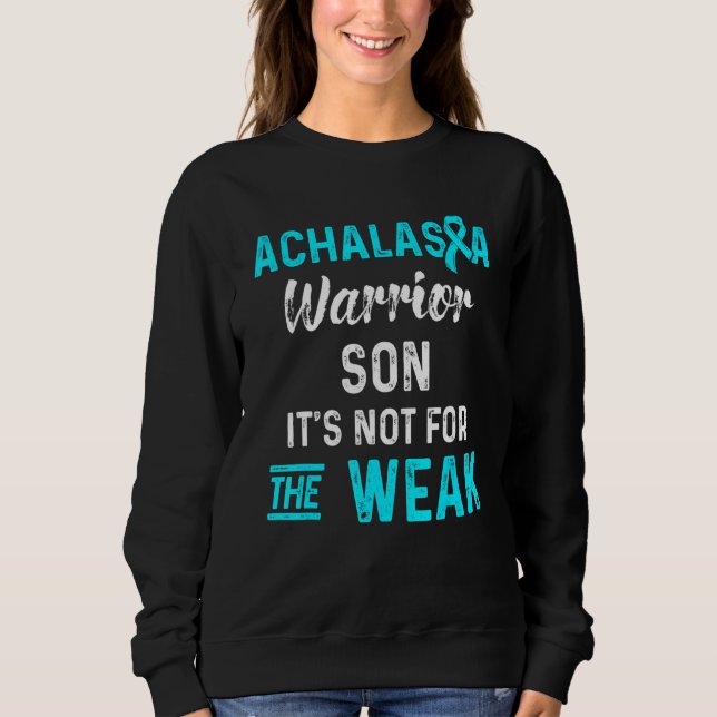 Achalasia Survivor Krieger 11 Sweatshirt (Vorderseite)
