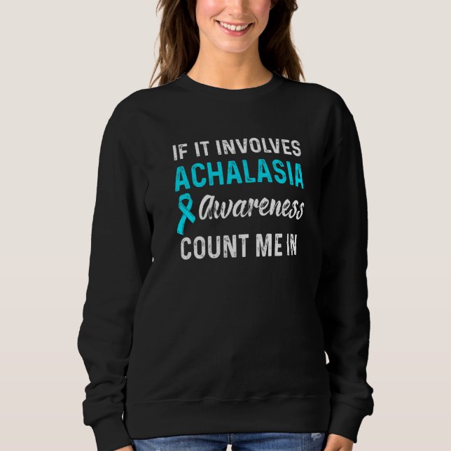 Achalasia Survivor Krieger 5 Sweatshirt (Vorderseite)