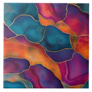 Achat-Kunst-Keramikfliese Fliese