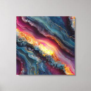 Achat-Marmor-Leinwandkunst Leinwanddruck